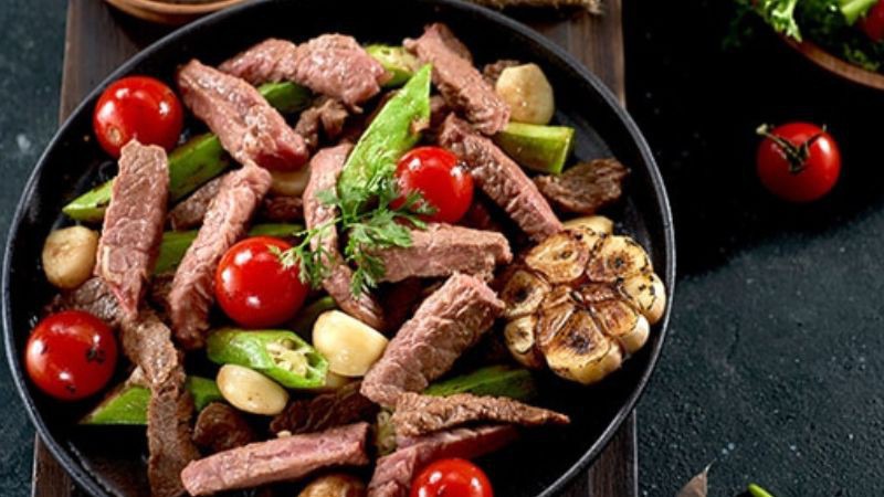 Gù bò áp chảo