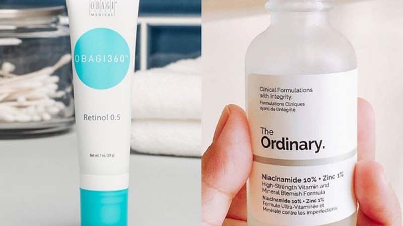 Kết hợp Niacinamide với retinol