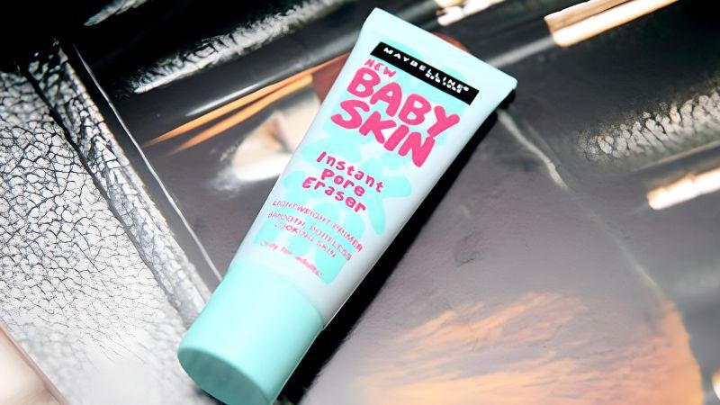 Bao bì, thiết kế kem lót Baby Skin Instant Pore Eraser Maybelline