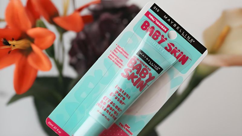 Tác dụng của kem lót Maybelline Baby Skin Pore Eraser