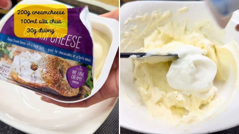 Làm kem cheese
