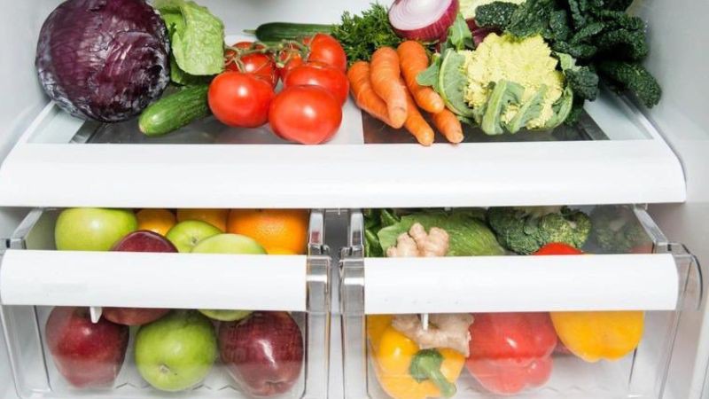 Cách bảo quản rau củ và trái cây