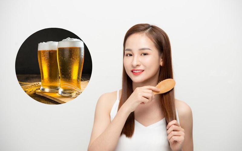 Bia hỗ trợ kháng khuẩn, trị nấm da đầu