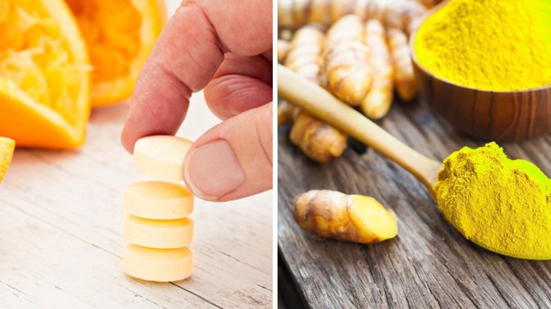 Mặt nạ vitamin C và tinh bột nghệ