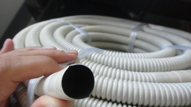 Ống thoát nước chưa có độ dốc