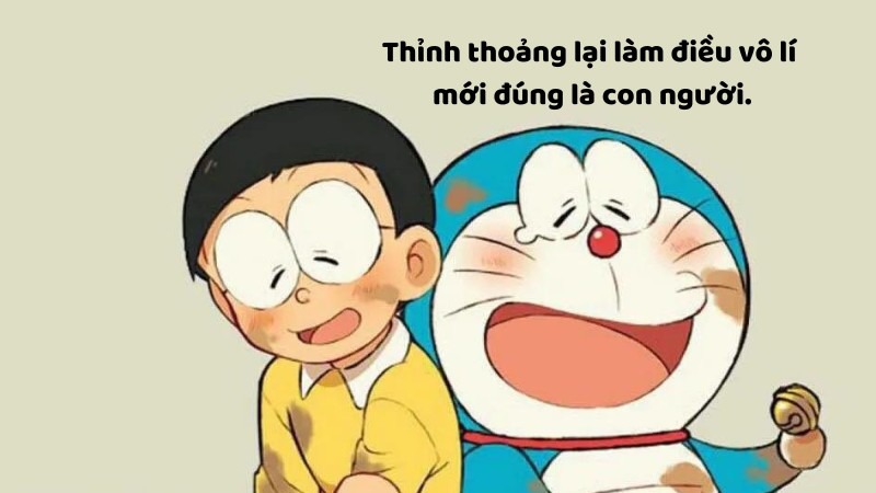 Thỉnh thoảng lại làm điều vô lí mới đúng là con người.