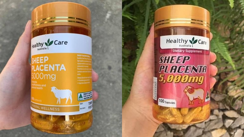 Nhau Thai Cừu Sheep Placenta Healthy Care 5000mg