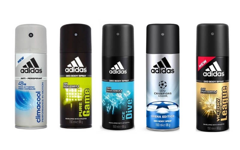 Xịt khử mùi nước hoa nam Adidas