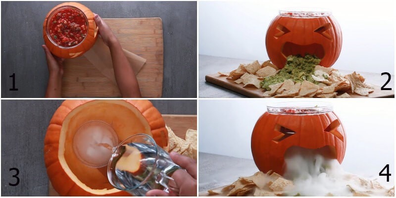 Cách làm bí ngô Halloween