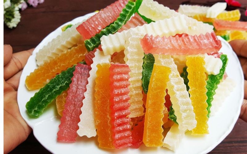 Làm mứt đá biển