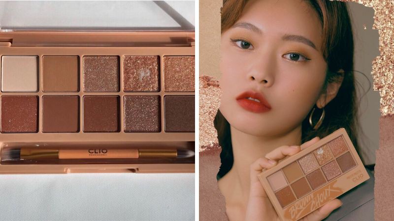 Phấn mắt CLIO Pro Brown Choux Eye Palette