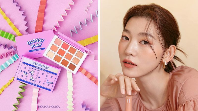 Phấn mắt Holika Holika Glossy Play Eyeshadow Palette