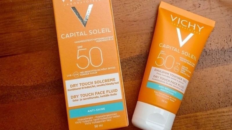 Kem chống nắng Vichy Ideal Soleil Dry Touch SPF 50
