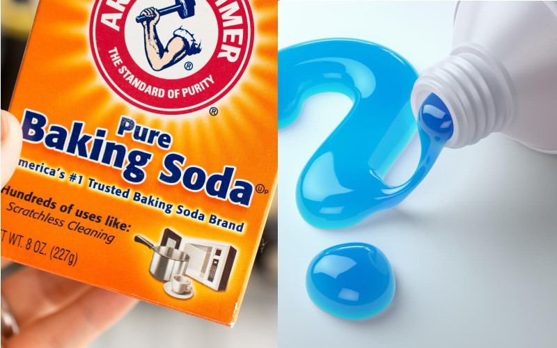 Trị hôi nách bằng baking soda và kem đánh răng