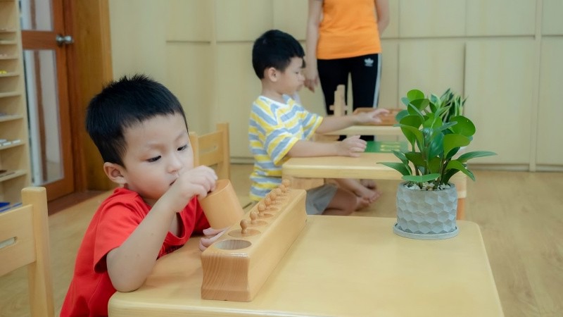 Phương pháp Montessori không đề cao sự tương tác cá nhân