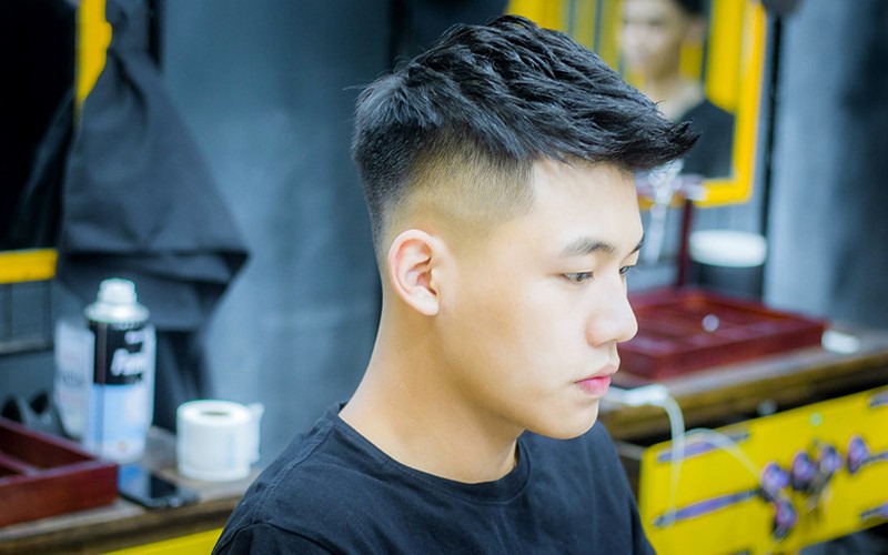 Tóc Mohican layer
