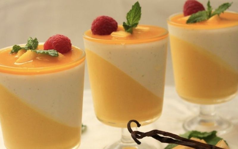 Panna cotta chanh dây