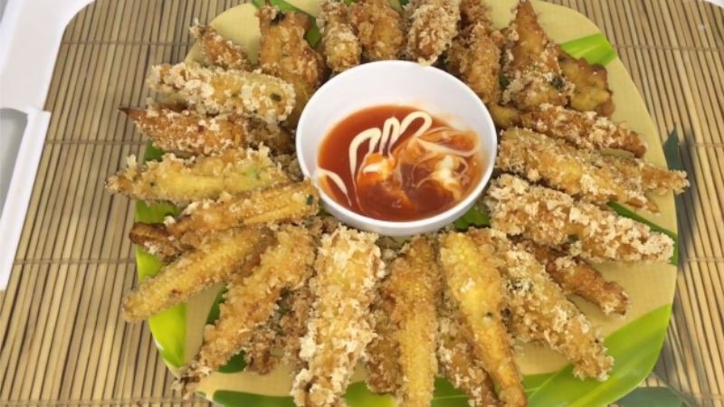 Bắp non chiên xù