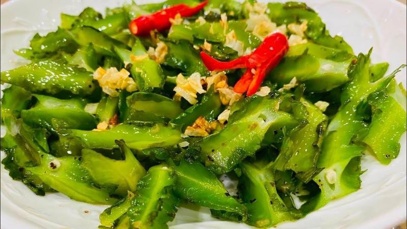 Đậu rồng xào tỏi