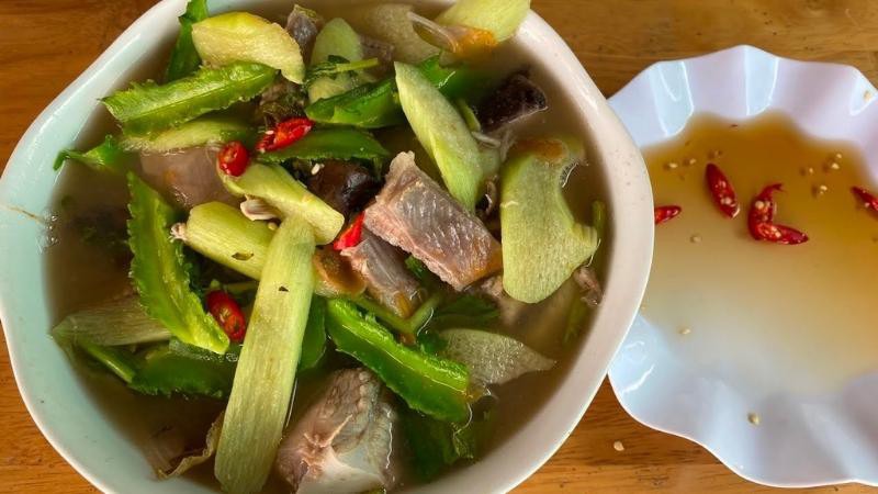 Canh chua đậu rồng