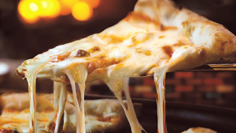 Phô mai làm pizza