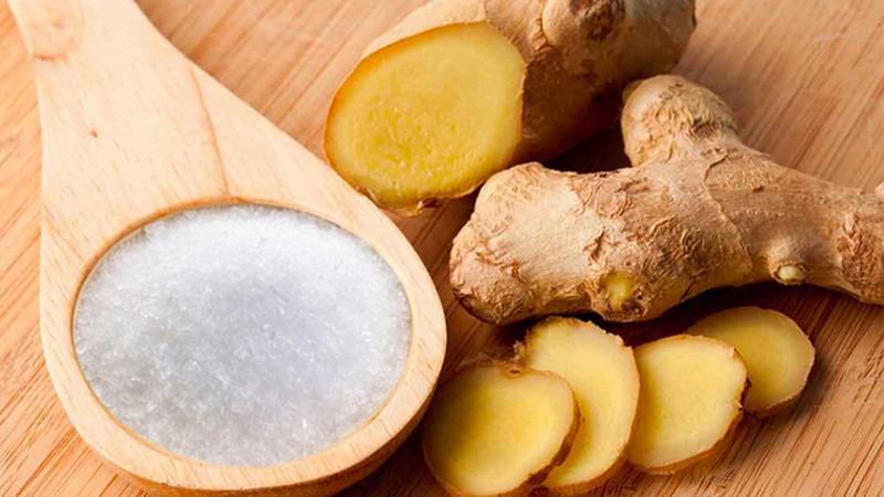 Trị hôi nách bằng phèn chua và gừng