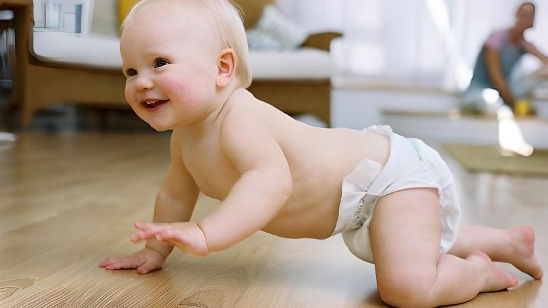 Kỹ năng bò giúp thúc đẩy chức năng cân bằng của tiểu não của trẻ