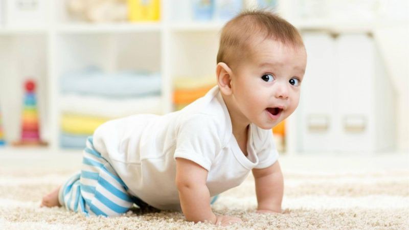 Kỹ năng bò đã mang đến nhiều lợi ích sức khỏe cho trẻ