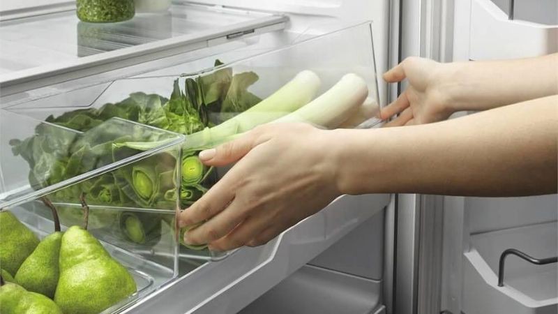 Vì sao rau để lâu trong tủ lạnh lại bị nát?
