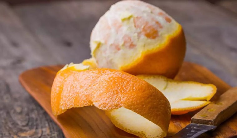 Vỏ cam dưỡng da trắng sáng, giảm vết thâm