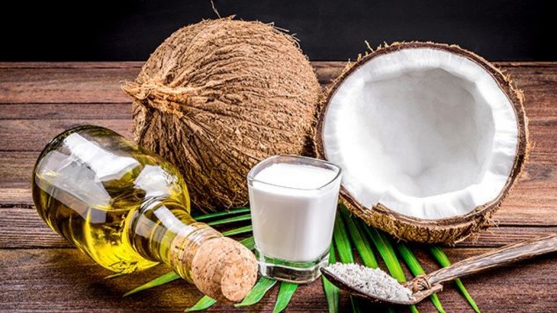 Sử dụng dầu dừa