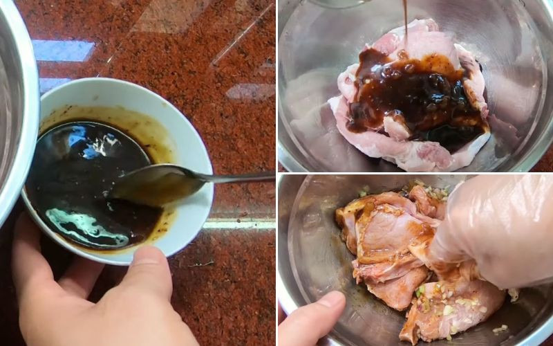 Ướp thịt sườn