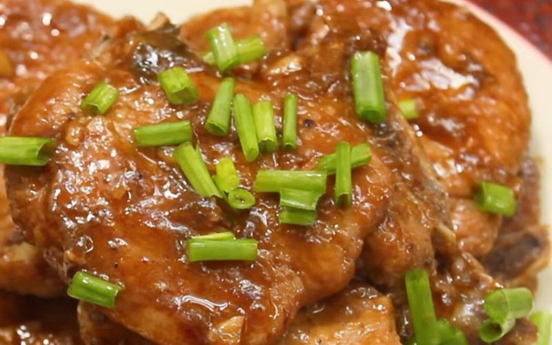 Sườn cốt lết rim nước tương